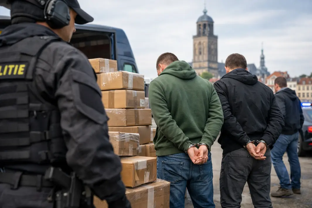 Twee mannen uit Deventer aangehouden bij onderzoek naar drugshandel via pakketverzending